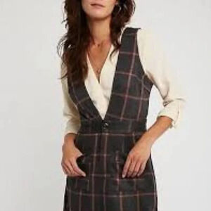 Charlotte Russe pink/brown striped sweater dress